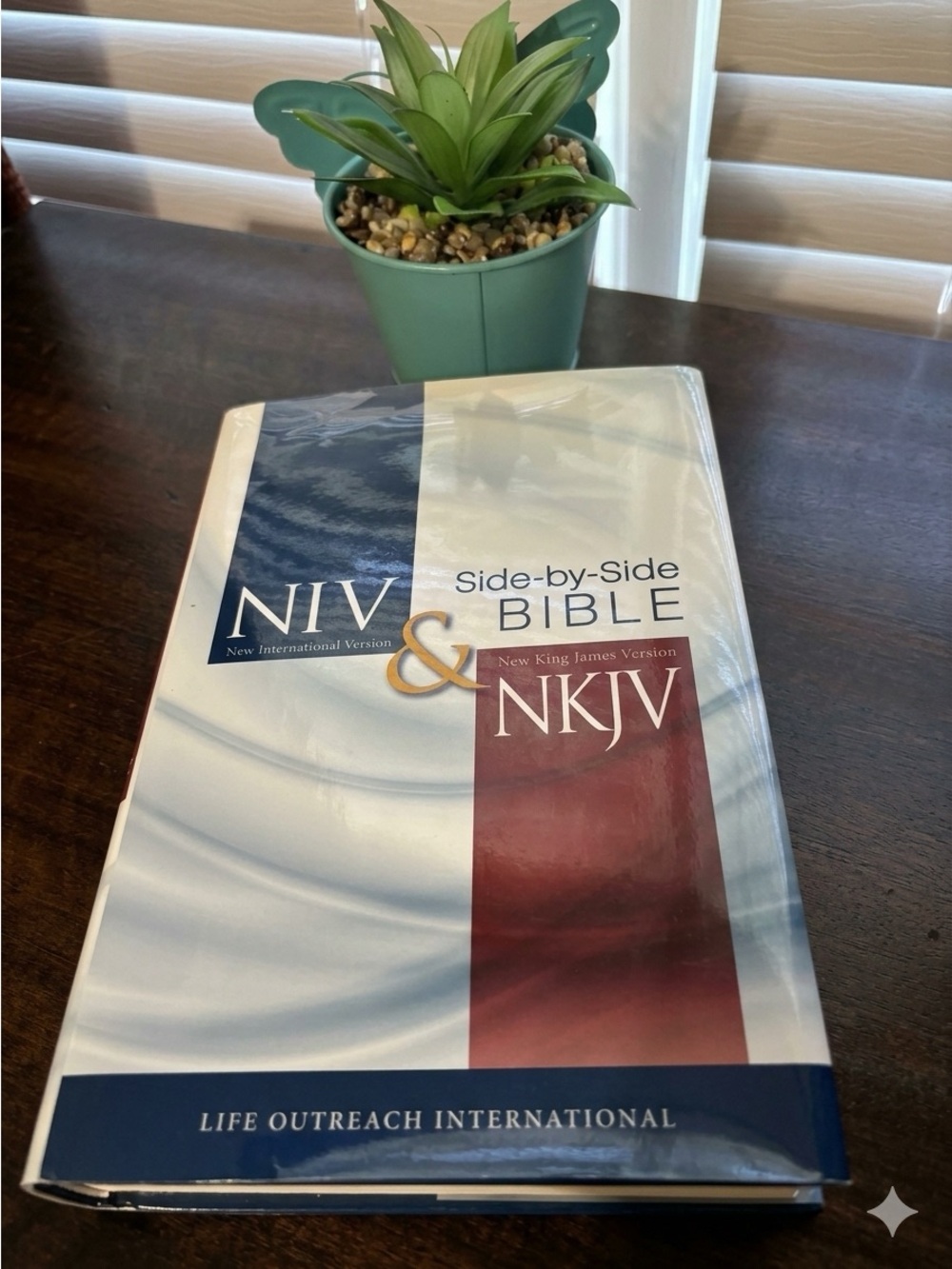 Zondervan NIV & NKJV Side-by-Side Bible Hardcover